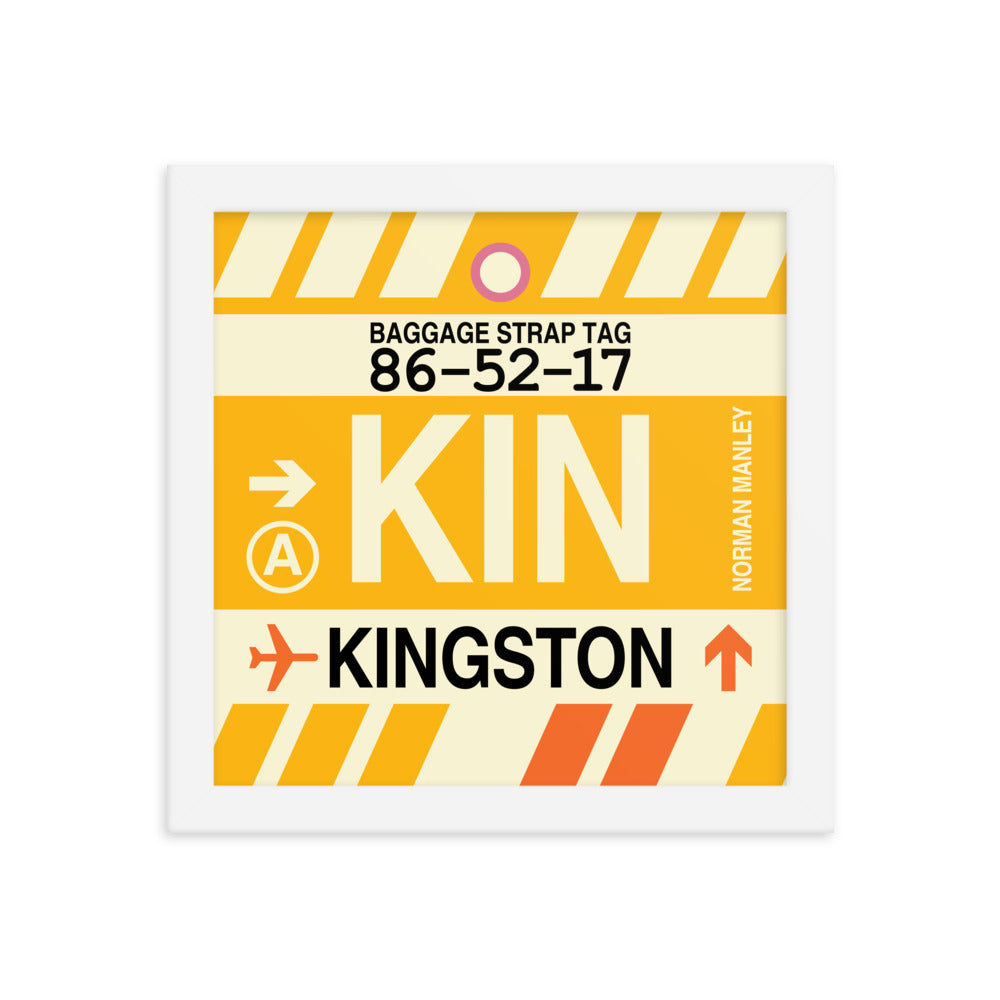 Travel-Themed Framed Print • KIN Kingston Souvenir • YHM Designs - Image 11