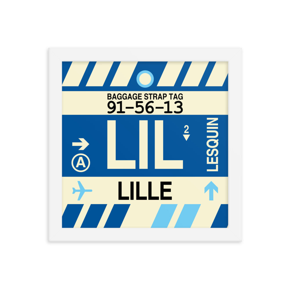 Travel-Themed Framed Print • LIL Lille • YHM Designs - Image 11