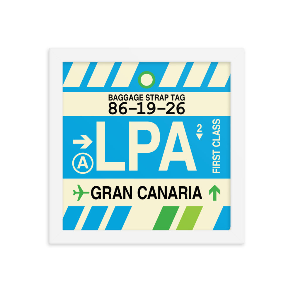 Travel-Themed Framed Print • LPA Gran Canaria Souvenir • YHM Designs - Image 11