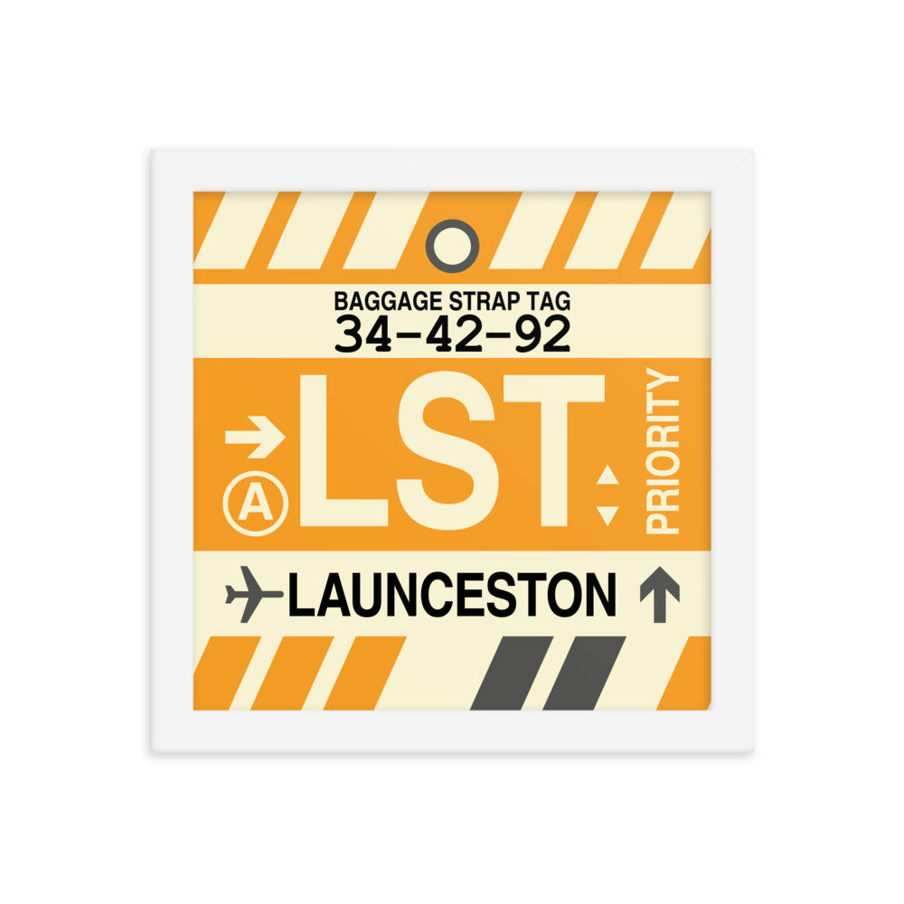 Travel-Themed Framed Print • LST Launceston • YHM Designs - Image 11