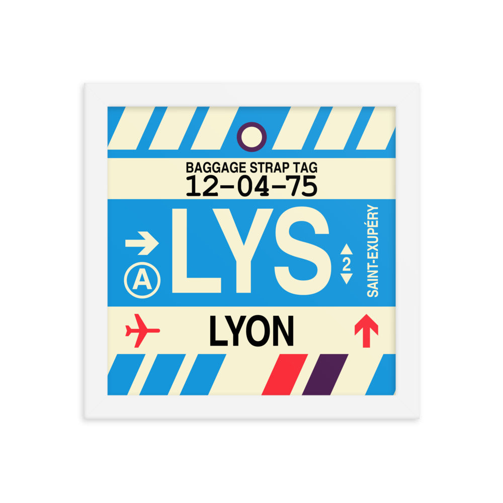 Travel-Themed Framed Print • LYS Lyon • YHM Designs - Image 11