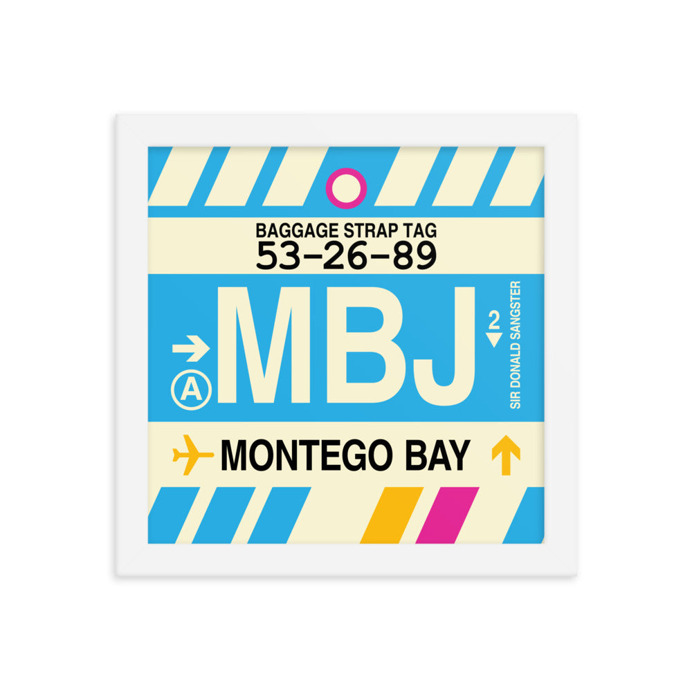 Travel-Themed Framed Print • MBJ Montego Bay Souvenir • YHM Designs - Image 11