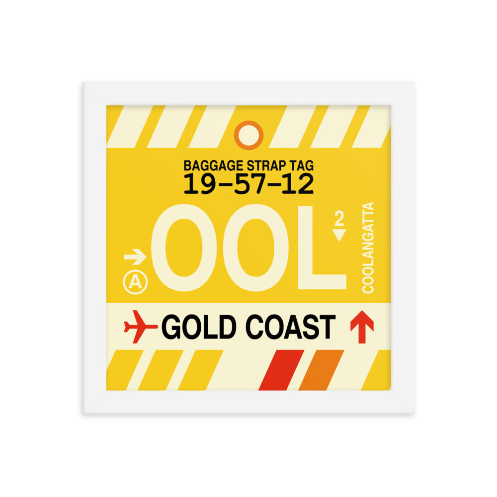 Travel-Themed Framed Print • OOL Gold Coast • YHM Designs - Image 11