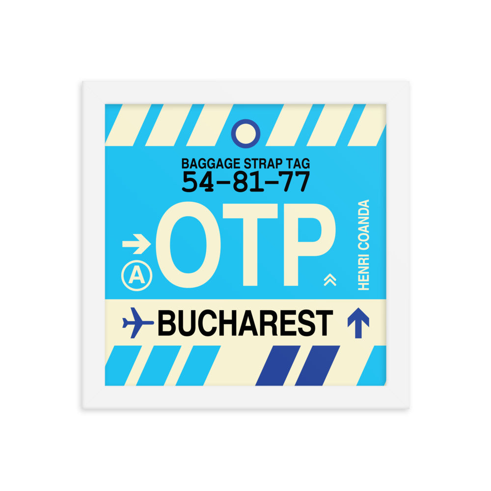 Travel-Themed Framed Print • OTP Bucharest Souvenir • YHM Designs - Image 11
