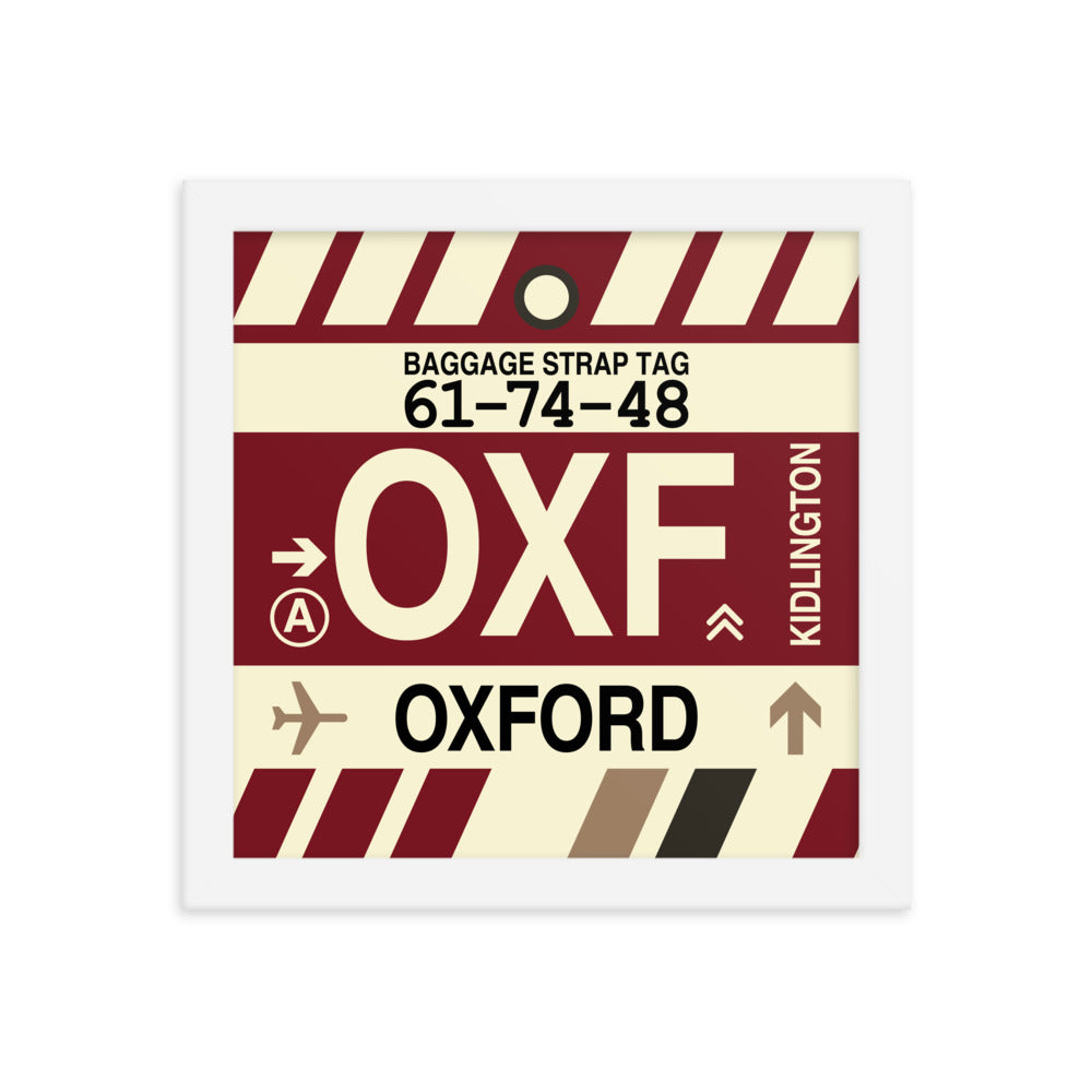 Travel-Themed Framed Print • OXF Oxford Souvenir • YHM Designs - Image 11