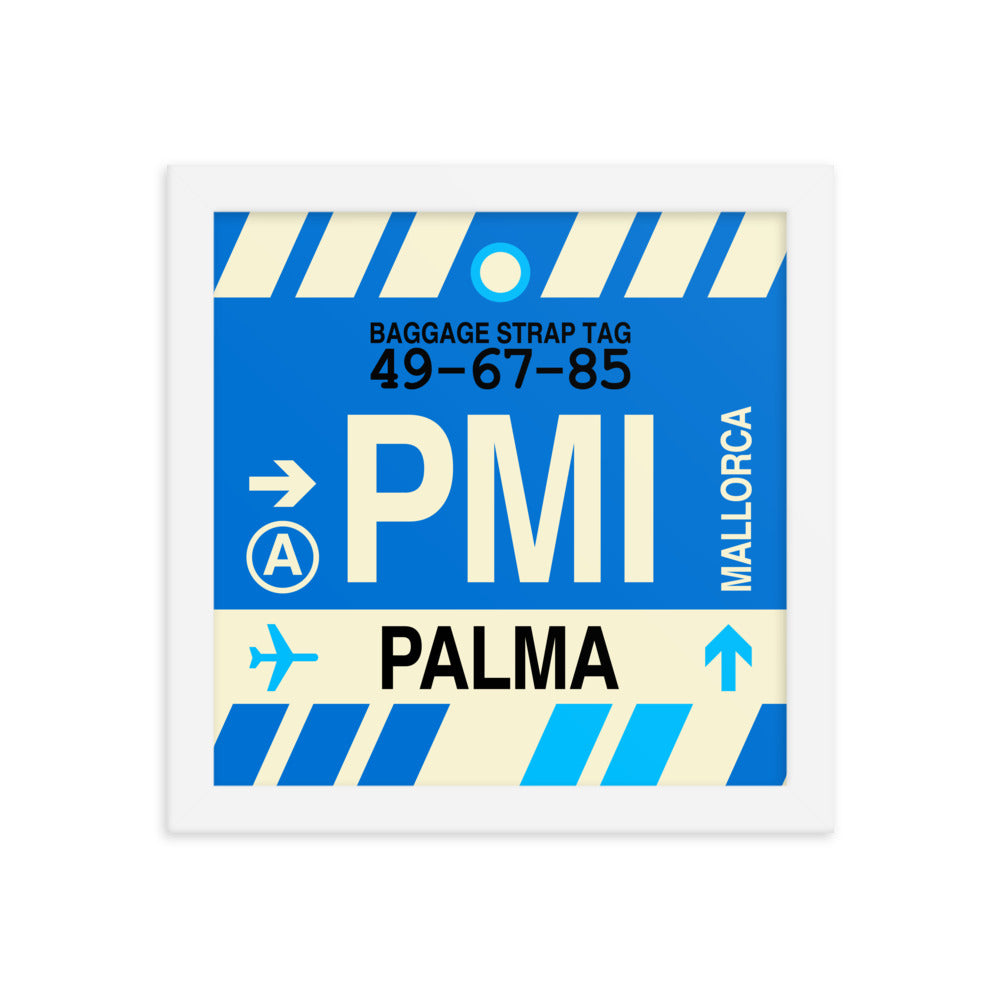 Travel-Themed Framed Print • PMI Palma de Mallorca Souvenir • YHM Designs - Image 11