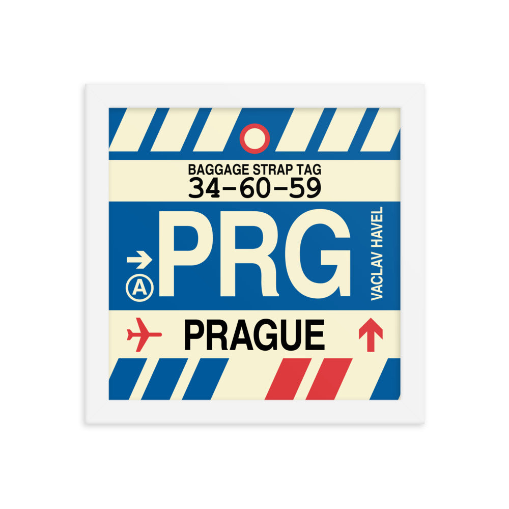 Travel-Themed Framed Print • PRG Prague Souvenir • YHM Designs - Image 11
