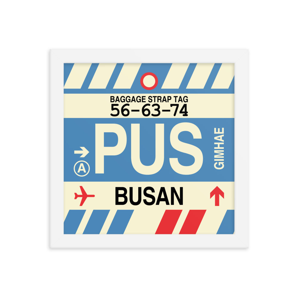 Travel-Themed Framed Print • PUS Busan Souvenir • YHM Designs - Image 11