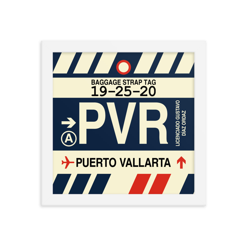 Travel-Themed Framed Print • PVR Puerto Vallarta Souvenir • YHM Designs - Image 11