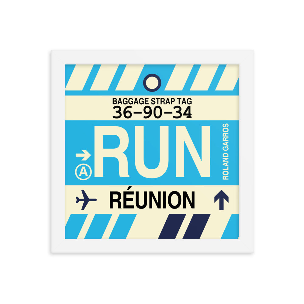 Travel-Themed Framed Print • RUN St-Denis Souvenir • YHM Designs - Image 11