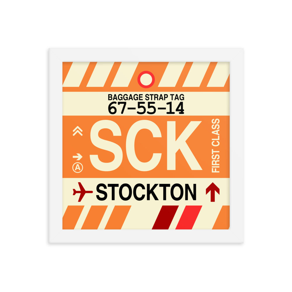 Travel-Themed Framed Print • SCK Stockton Souvenir • YHM Designs - Image 11