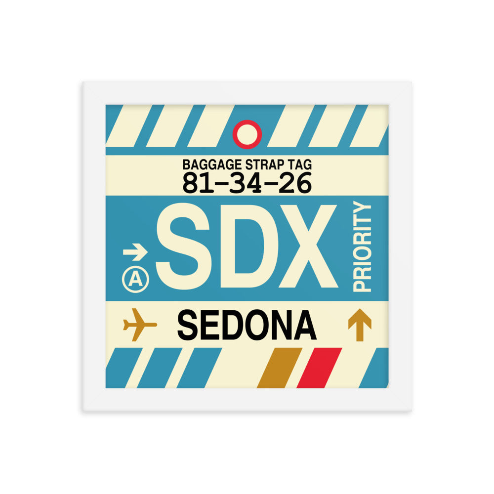 Travel-Themed Framed Print • SDX Sedona Souvenir • YHM Designs - Image 11