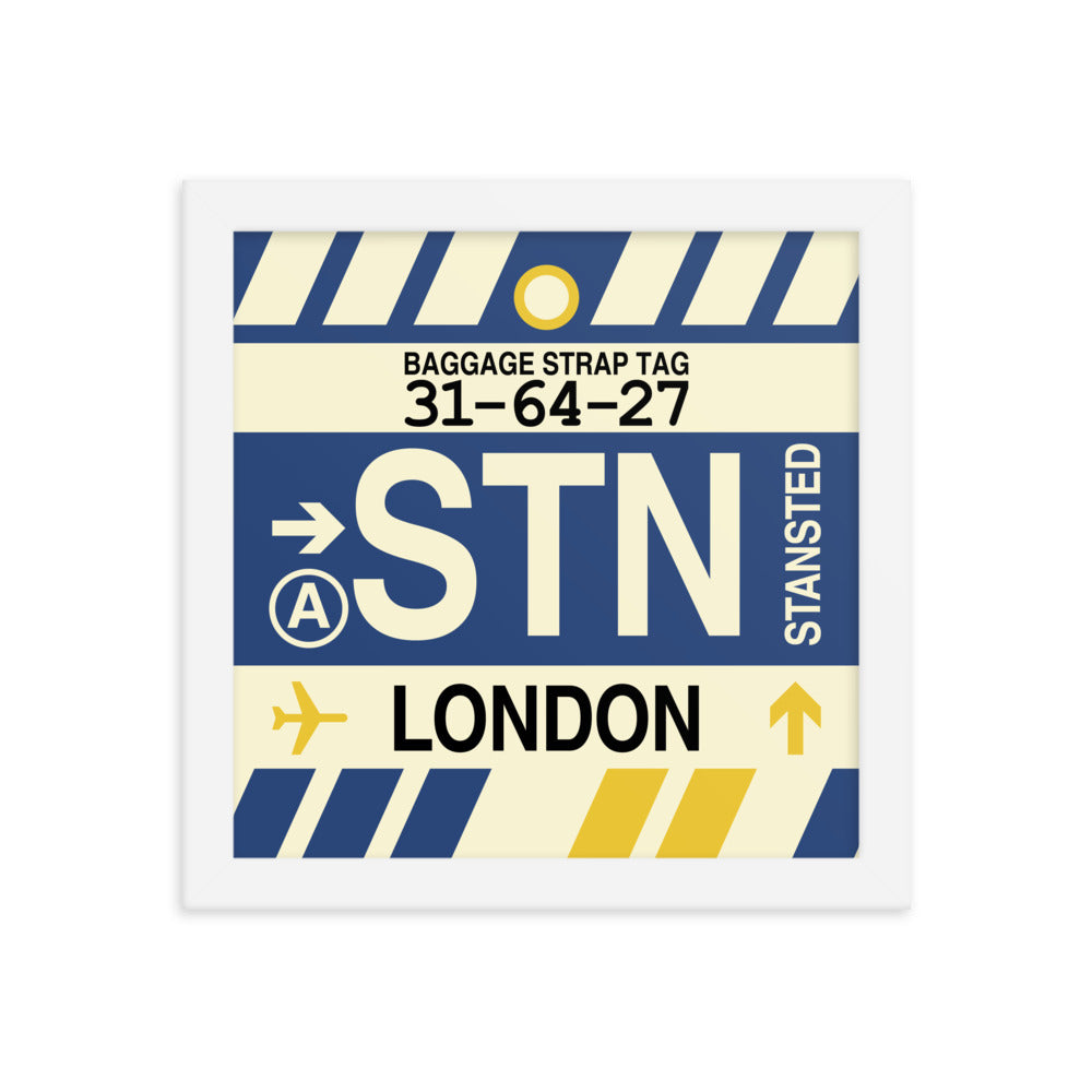 Travel-Themed Framed Print • STN London Souvenir • YHM Designs - Image 11