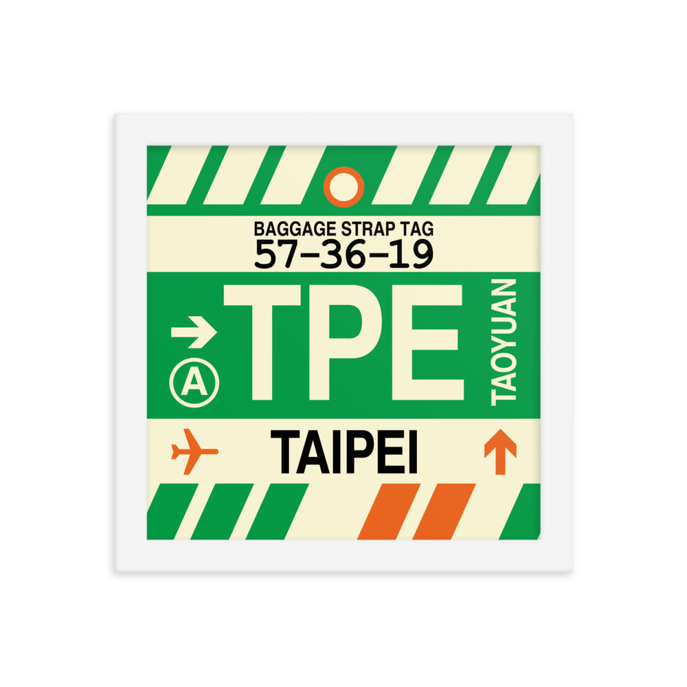 Travel-Themed Framed Print • TPE Taipei Souvenir • YHM Designs - Image 11