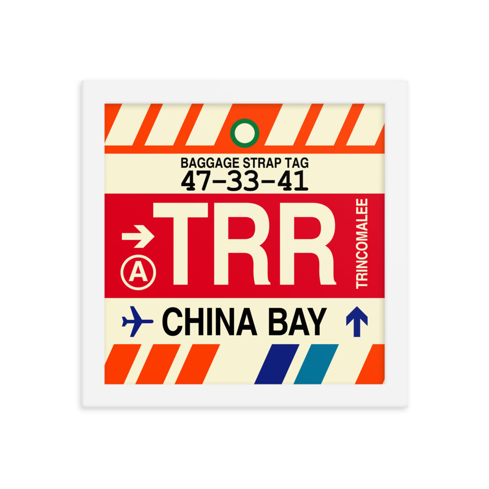 Travel-Themed Framed Print • TRR China Bay Souvenir • YHM Designs - Image 11