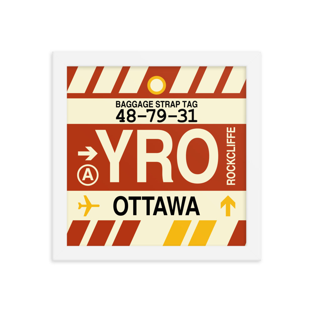 Travel-Themed Framed Print • YRO Ottawa • YHM Designs - Image 11