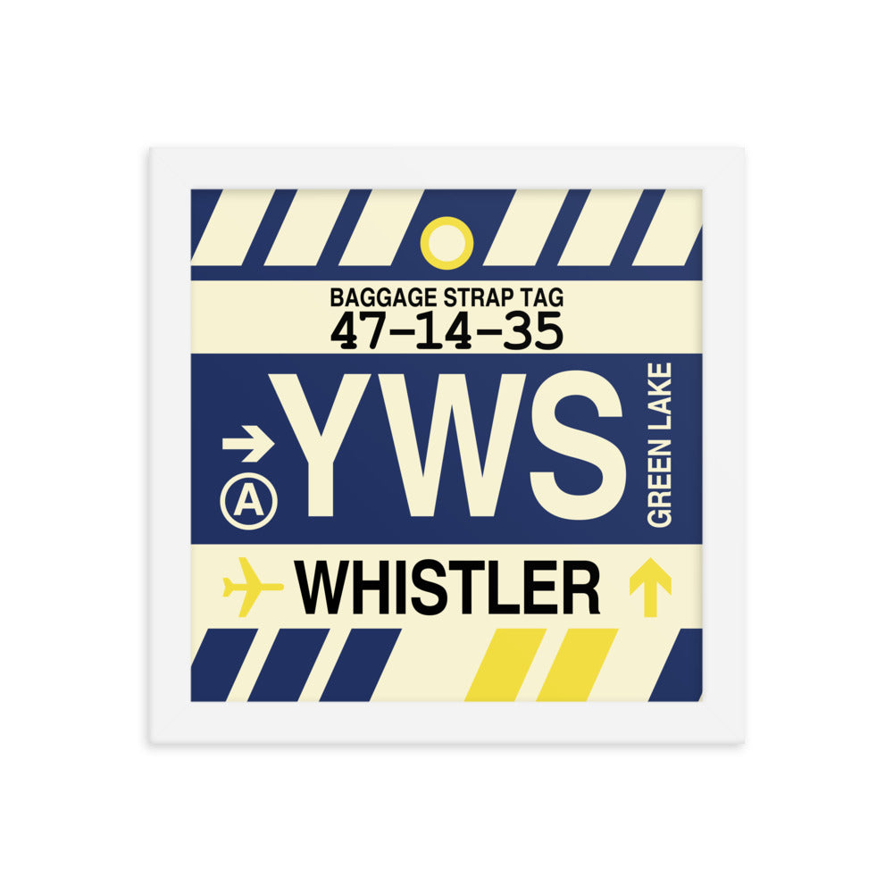 Travel-Themed Framed Print • YWS Whistler • YHM Designs - Image 11