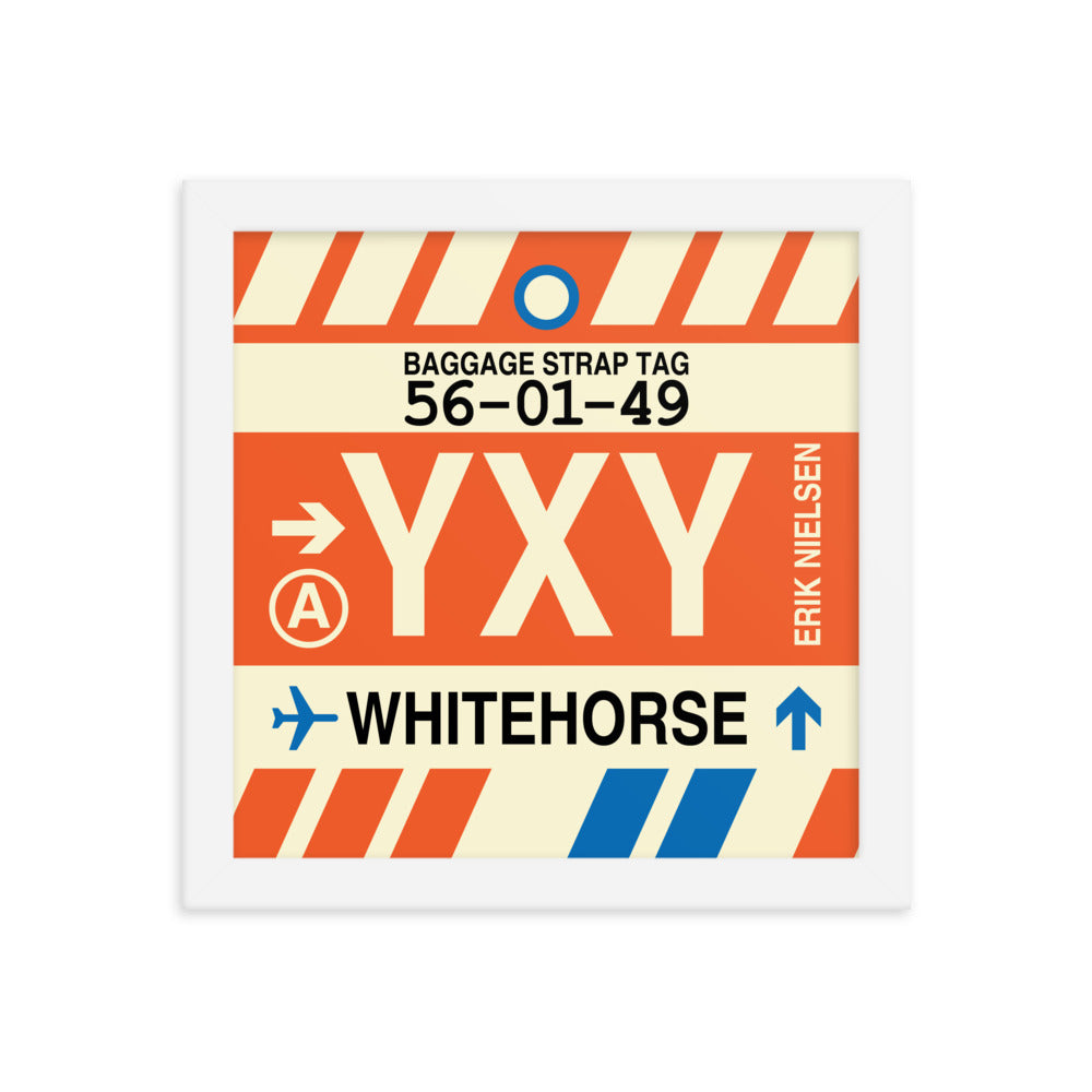Travel-Themed Framed Print • YXY Whitehorse • YHM Designs - Image 11