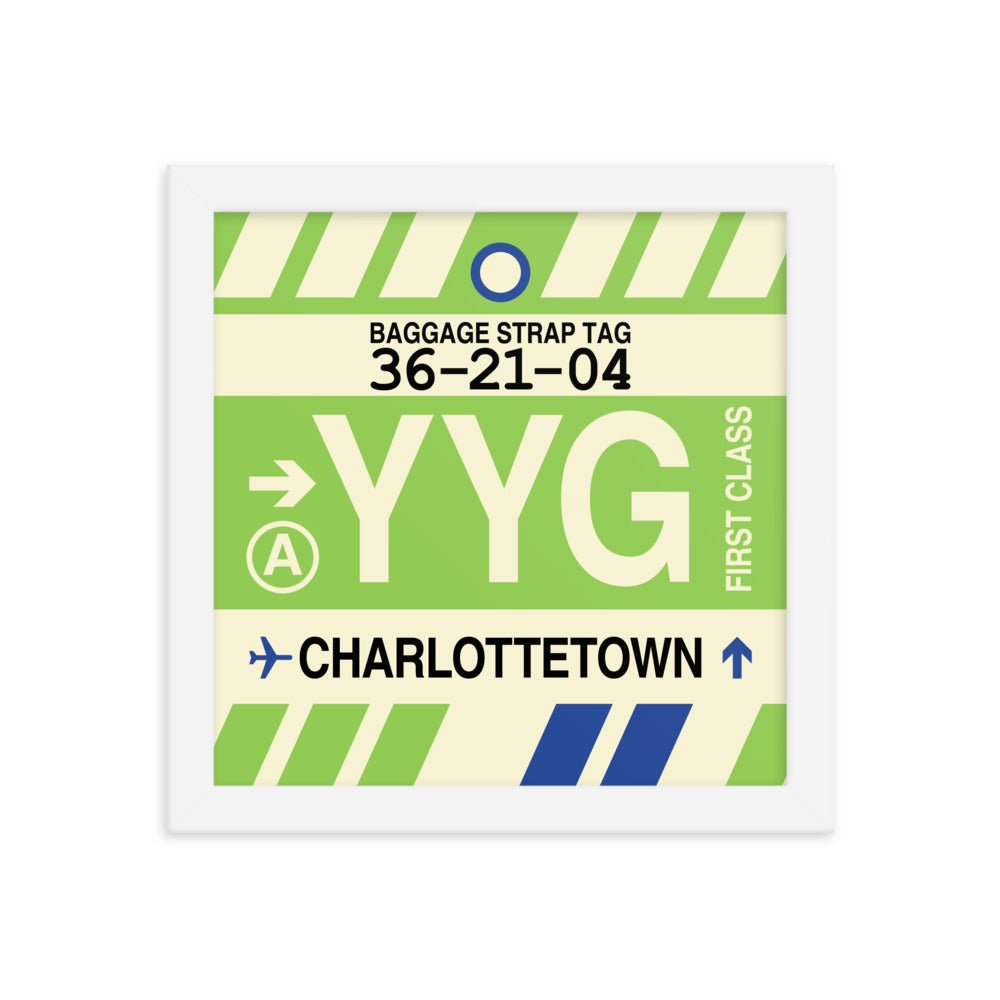 Travel-Themed Framed Print • YYG Charlottetown • YHM Designs - Image 11