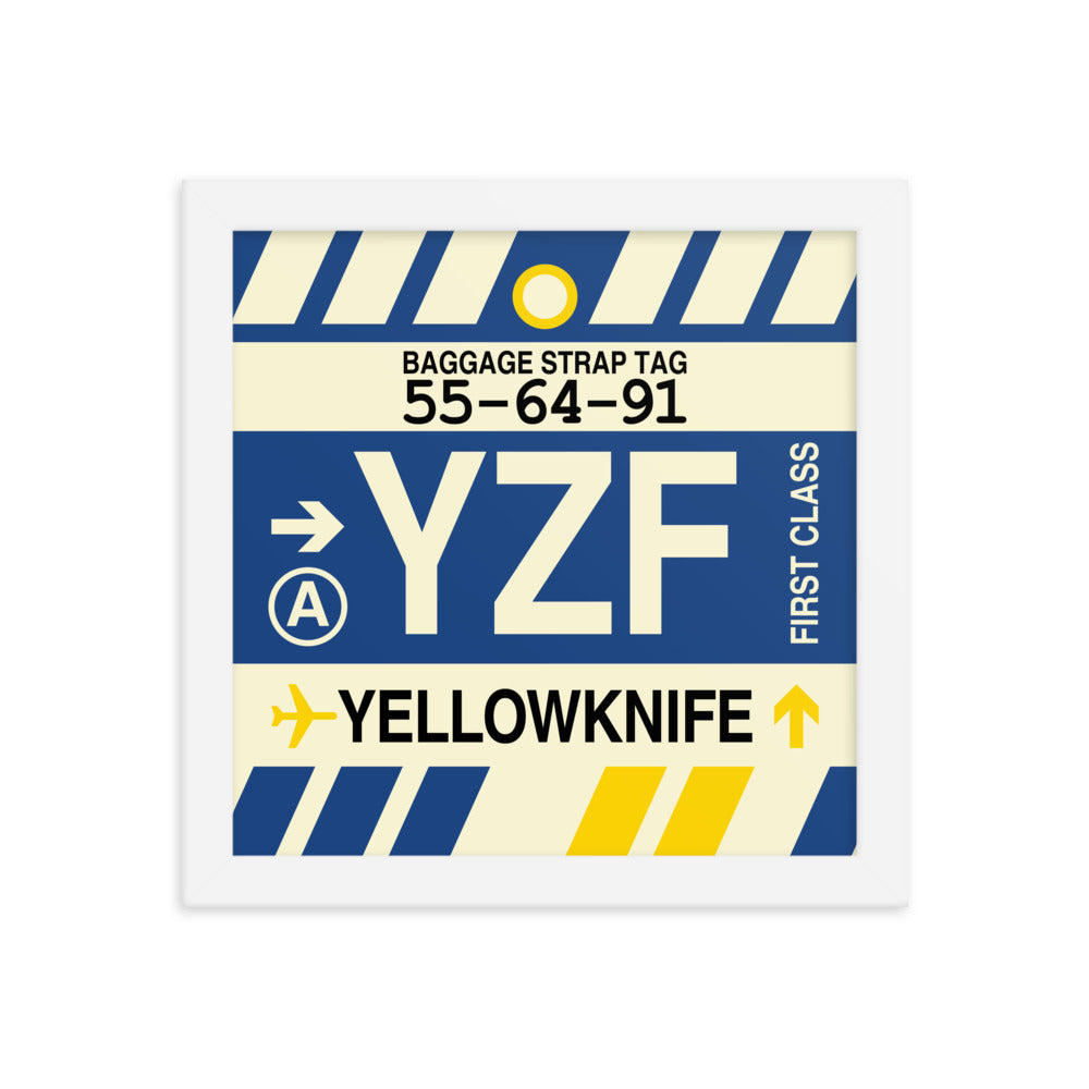 Travel-Themed Framed Print • YZF Yellowknife • YHM Designs - Image 11