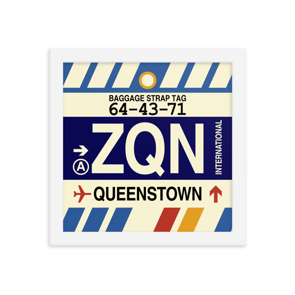 Travel-Themed Framed Print • ZQN Queenstown Souvenir • YHM Designs - Image 11