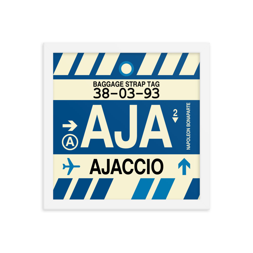 Travel-Themed Framed Print • AJA Ajaccio • YHM Designs - Image 12