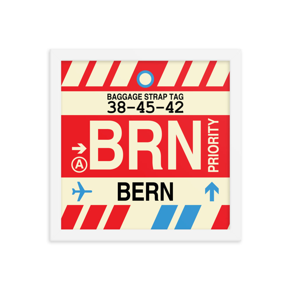 Travel-Themed Framed Print • BRN Bern Souvenir • YHM Designs - Image 12