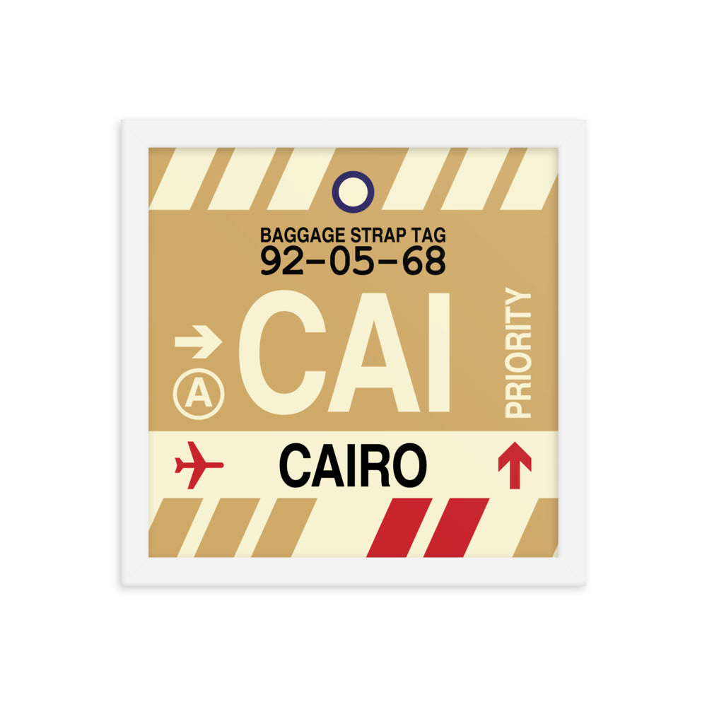 Travel-Themed Framed Print • CAI Cairo • YHM Designs - Image 12