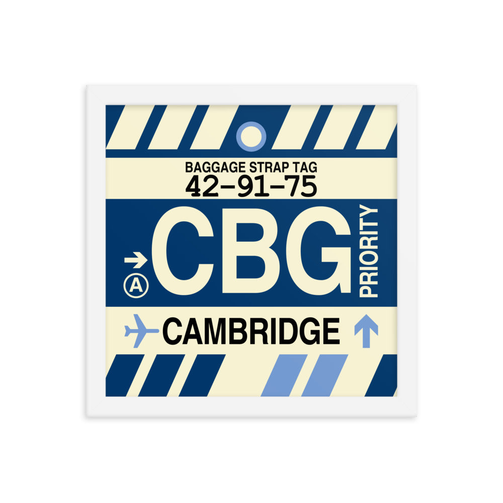 Travel-Themed Framed Print • CBG Cambridge Souvenir • YHM Designs - Image 12