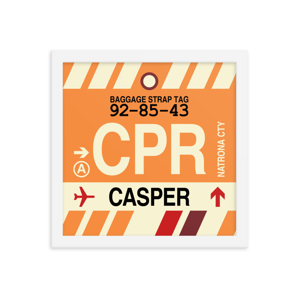 Travel-Themed Framed Print • CPR Casper Souvenir • YHM Designs - Image 12
