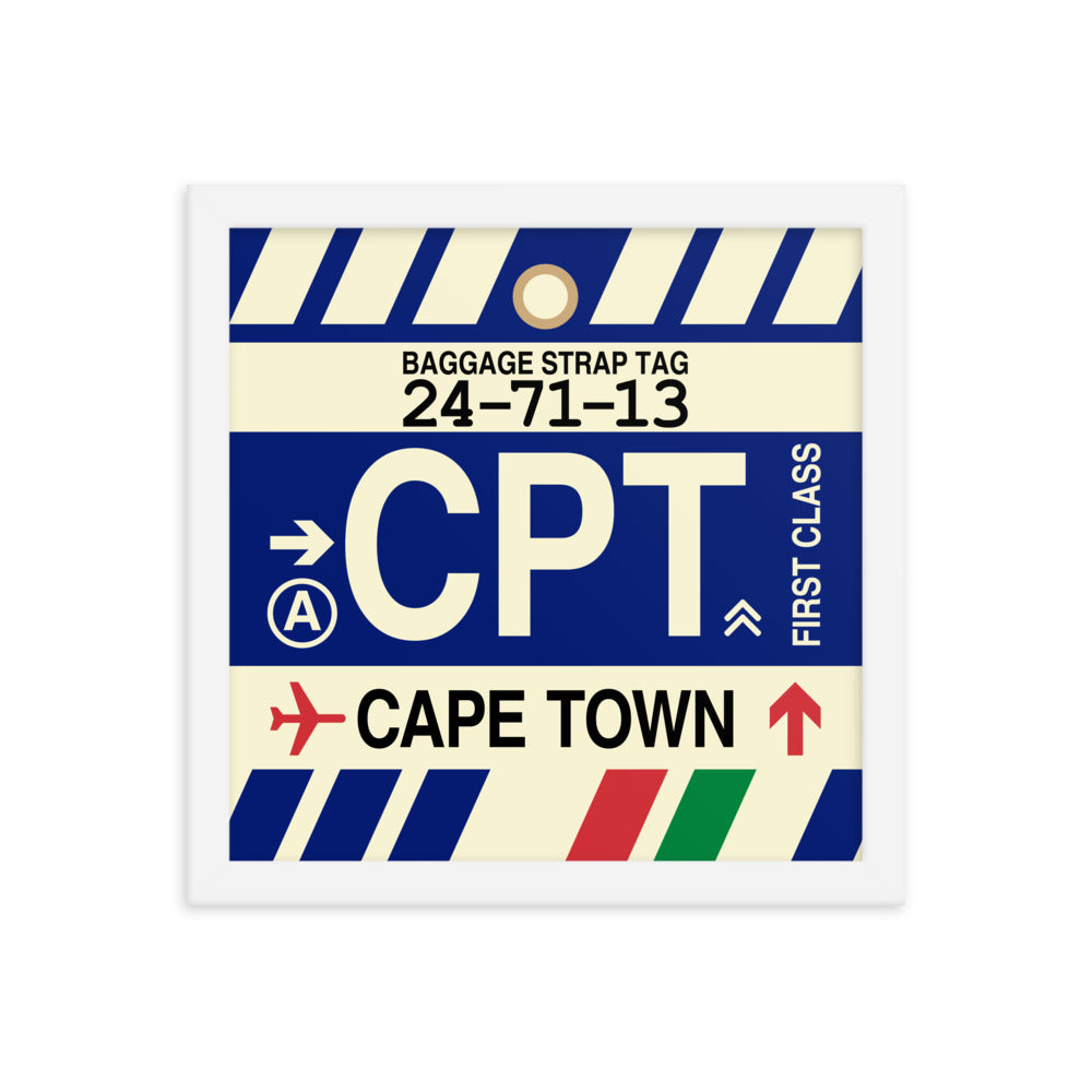 Travel-Themed Framed Print • CPT Cape Town • YHM Designs - Image 12