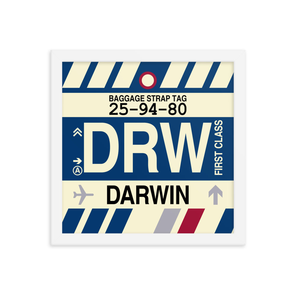 Travel-Themed Framed Print • DRW Darwin • YHM Designs - Image 12