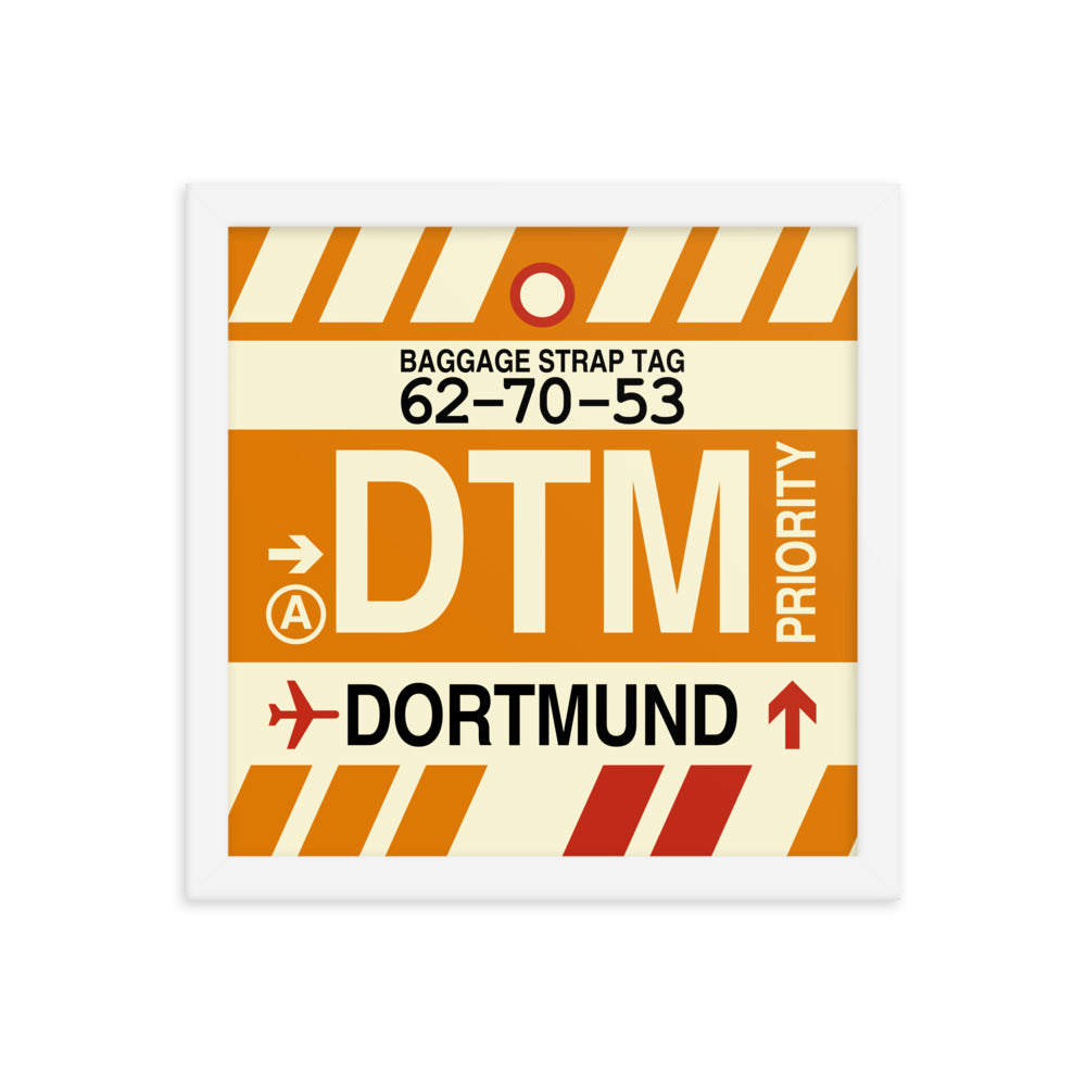 Travel-Themed Framed Print • DTM Dortmund • YHM Designs - Image 12
