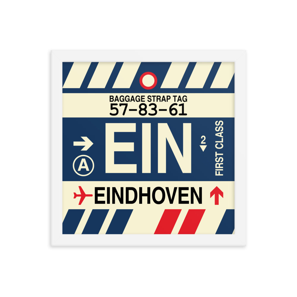 Travel-Themed Framed Print • EIN Eindhoven Souvenir • YHM Designs - Image 12