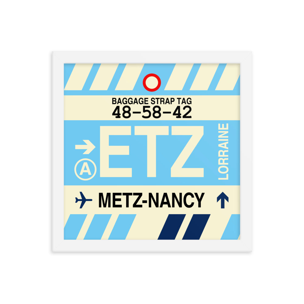 Travel-Themed Framed Print • ETZ Metz-Nancy-Lorraine • YHM Designs - Image 12