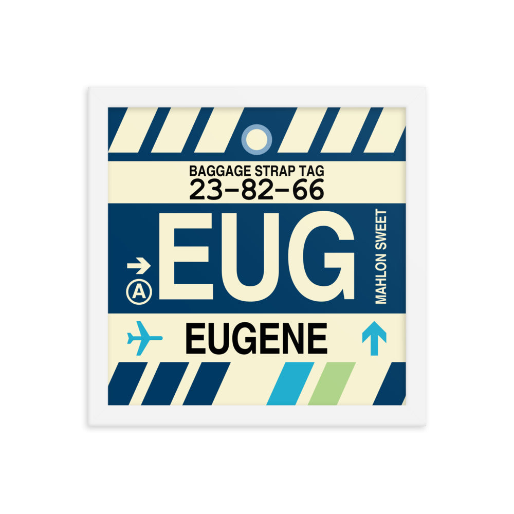 Travel-Themed Framed Print • EUG Eugene Souvenir • YHM Designs - Image 12