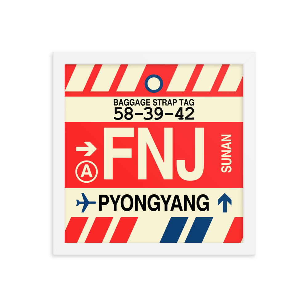 Travel-Themed Framed Print • FNJ Pyongyang Souvenir • YHM Designs - Image 12