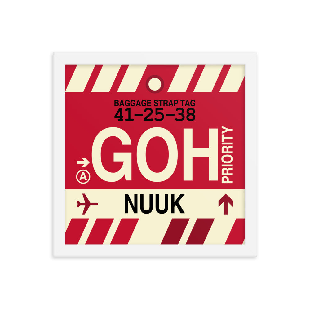 Travel-Themed Framed Print • GOH Nuuk Souvenir • YHM Designs - Image 12