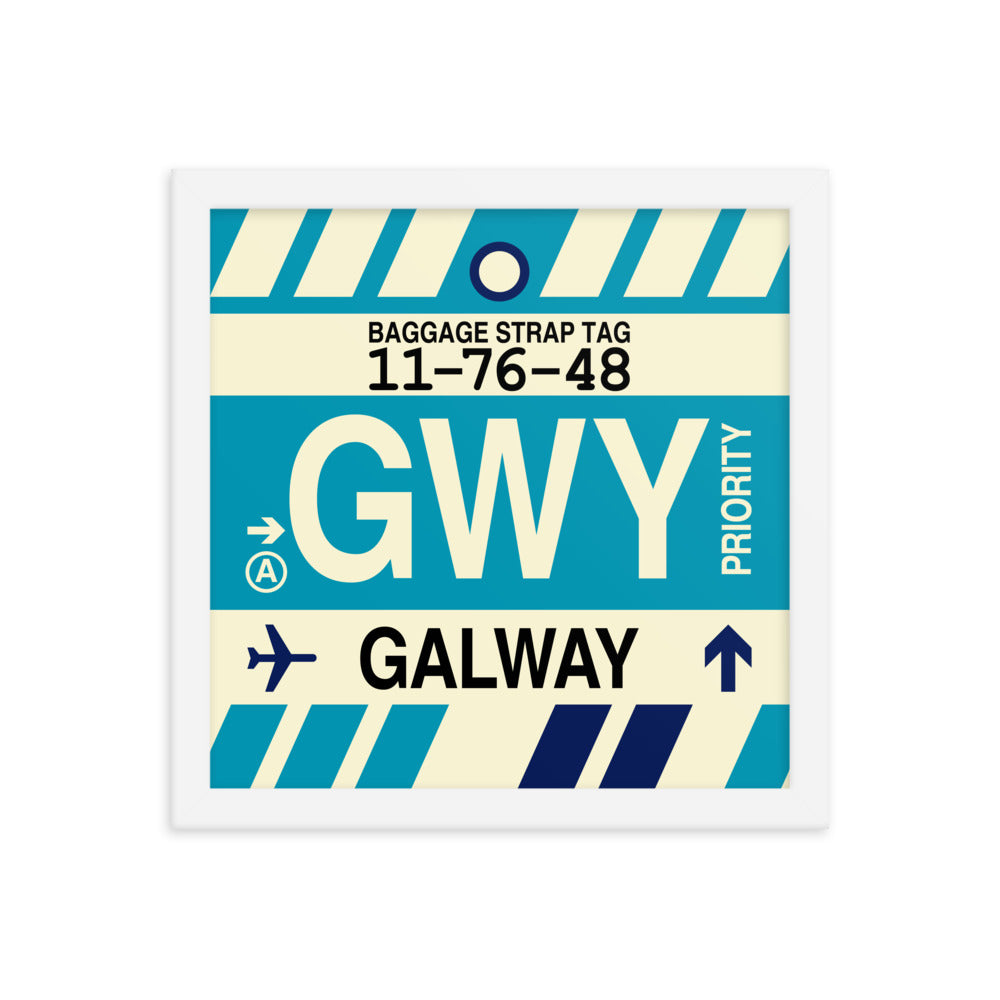Travel-Themed Framed Print • GWY Galway Souvenir • YHM Designs - Image 12