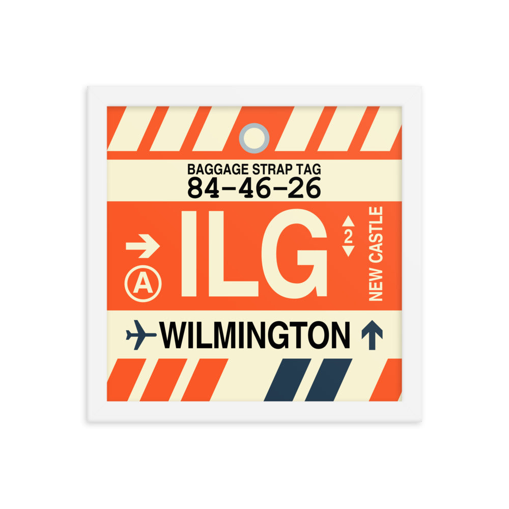 Travel-Themed Framed Print • ILG Wilmington Souvenir • YHM Designs - Image 12