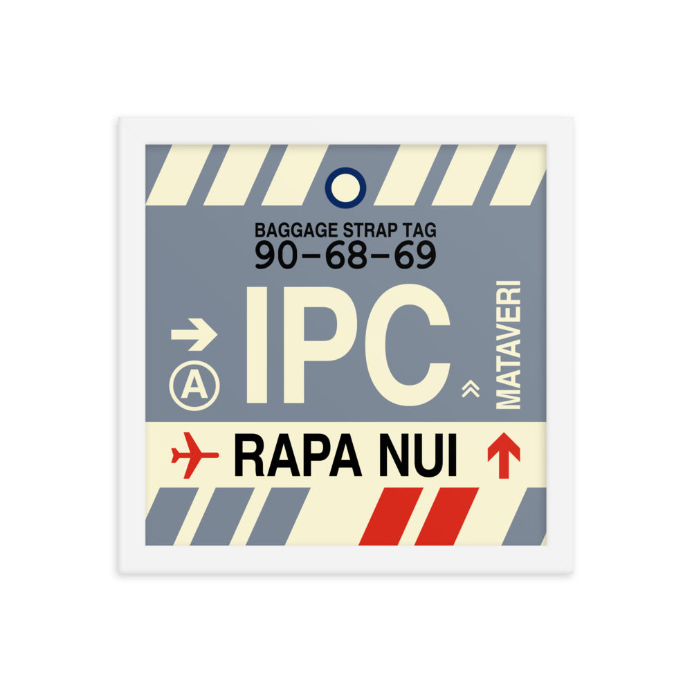 Travel-Themed Framed Print • IPC Rapa Nui Souvenir • YHM Designs - Image 12