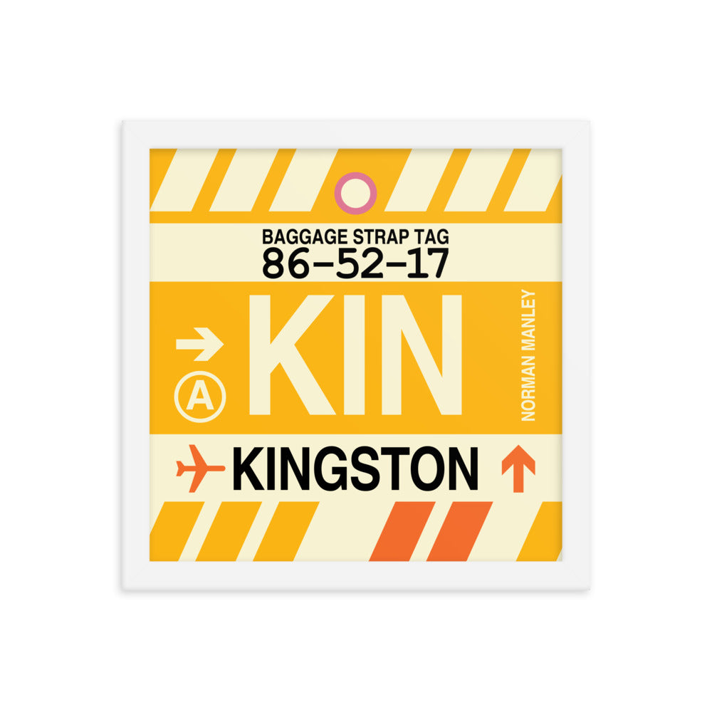 Travel-Themed Framed Print • KIN Kingston Souvenir • YHM Designs - Image 12
