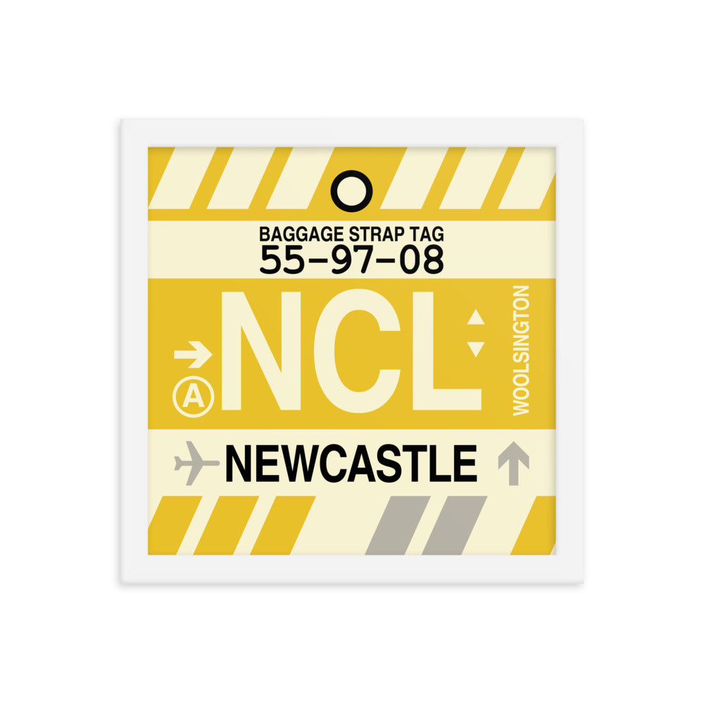 Travel-Themed Framed Print • NCL Newcastle Souvenir • YHM Designs - Image 12