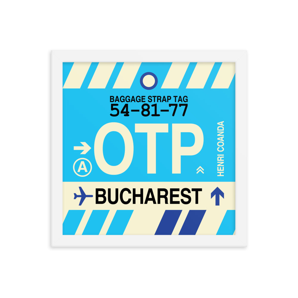 Travel-Themed Framed Print • OTP Bucharest Souvenir • YHM Designs - Image 12