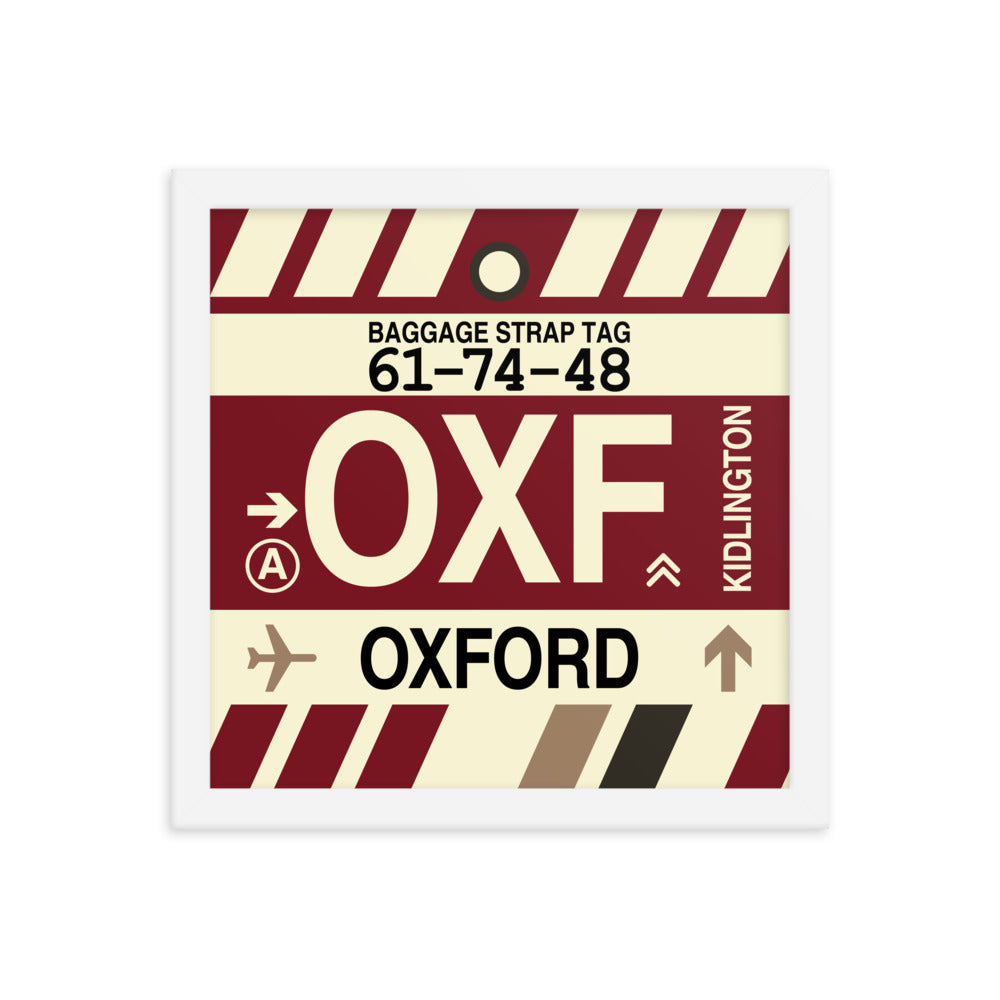 Travel-Themed Framed Print • OXF Oxford Souvenir • YHM Designs - Image 12