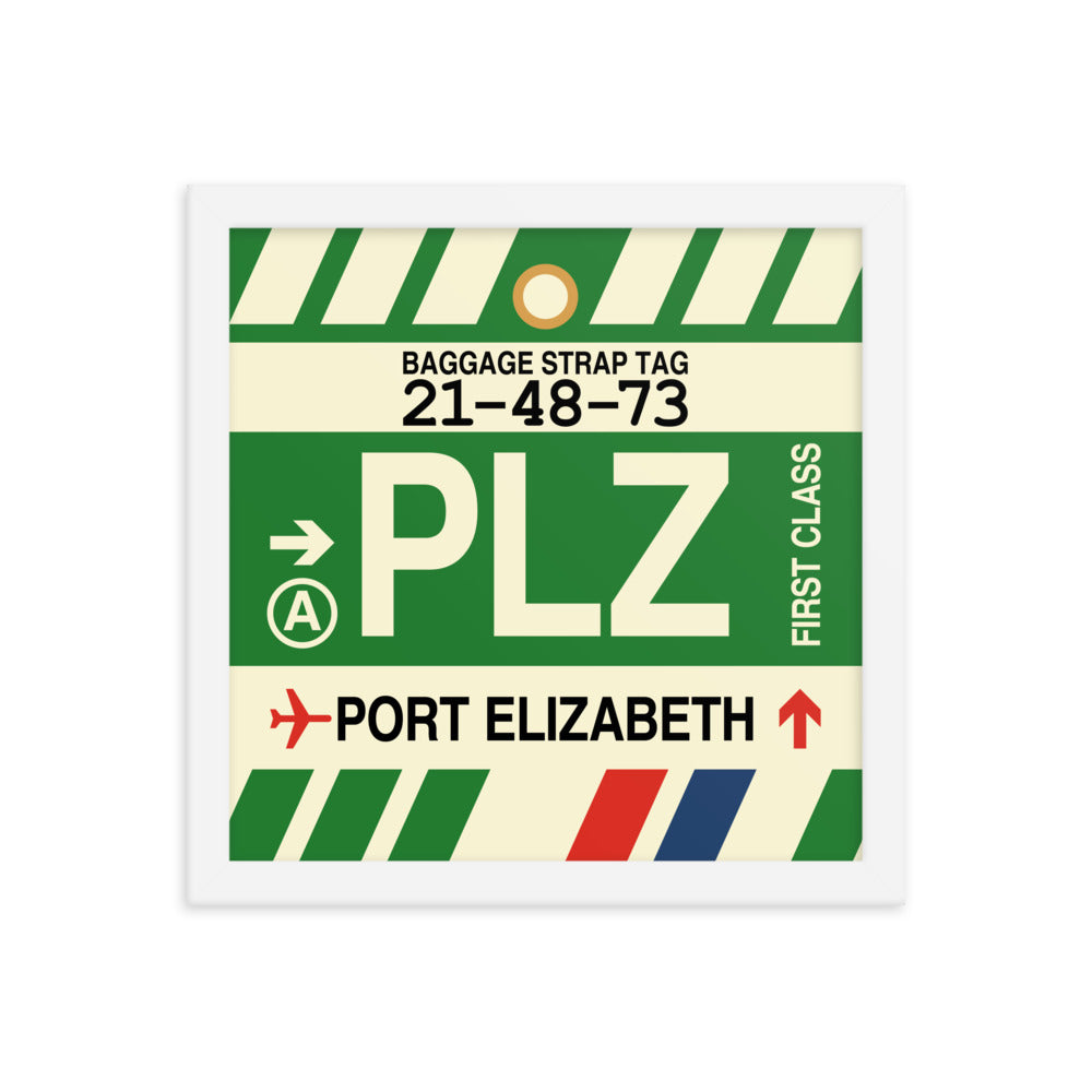 Travel-Themed Framed Print • PLZ Port Elizabeth Souvenir • YHM Designs - Image 12