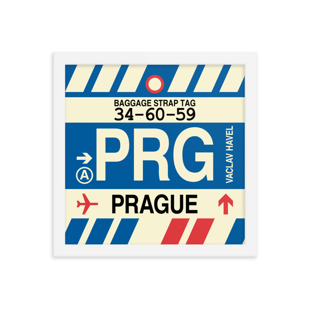 Travel-Themed Framed Print • PRG Prague Souvenir • YHM Designs - Image 12