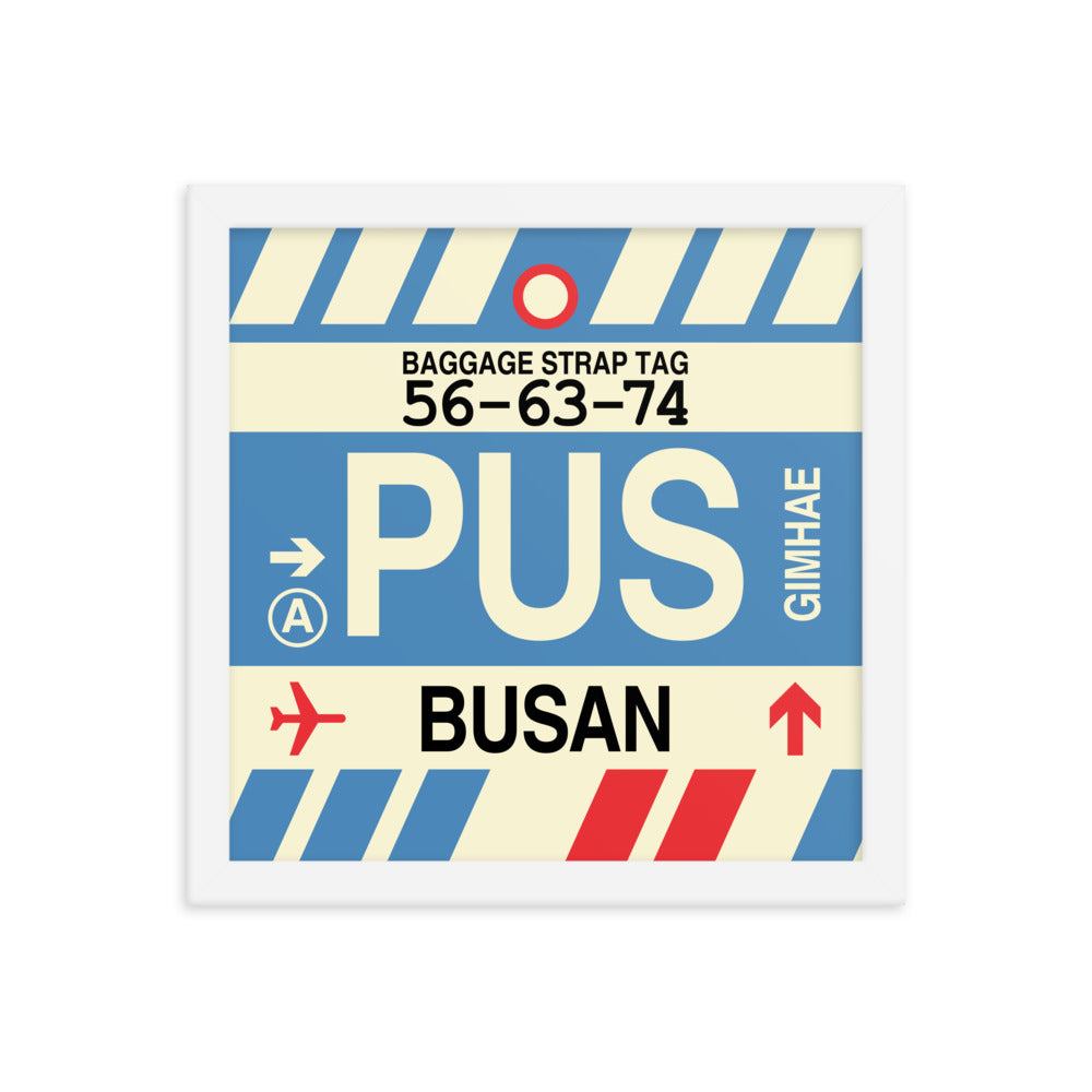 Travel-Themed Framed Print • PUS Busan Souvenir • YHM Designs - Image 12