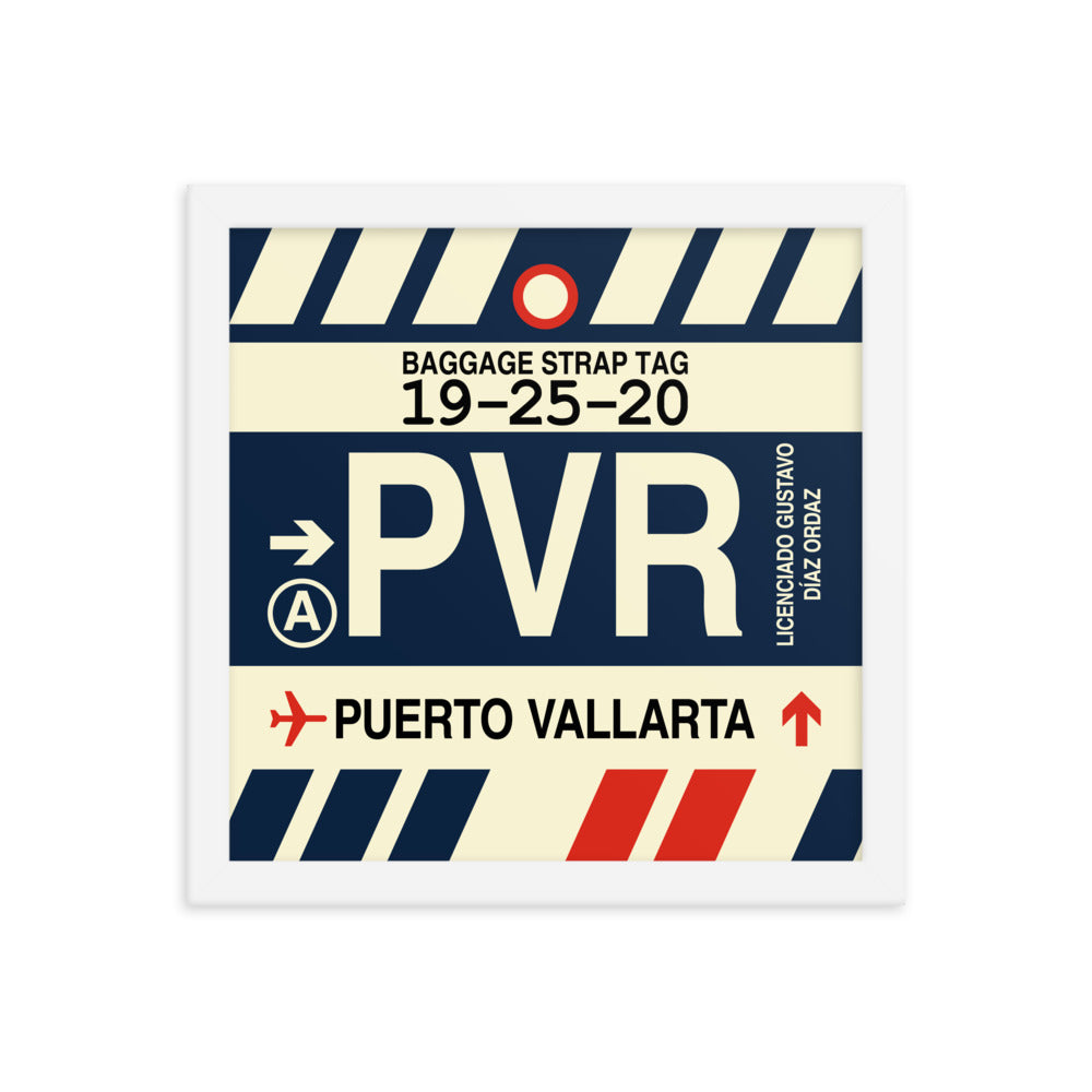 Travel-Themed Framed Print • PVR Puerto Vallarta Souvenir • YHM Designs - Image 12