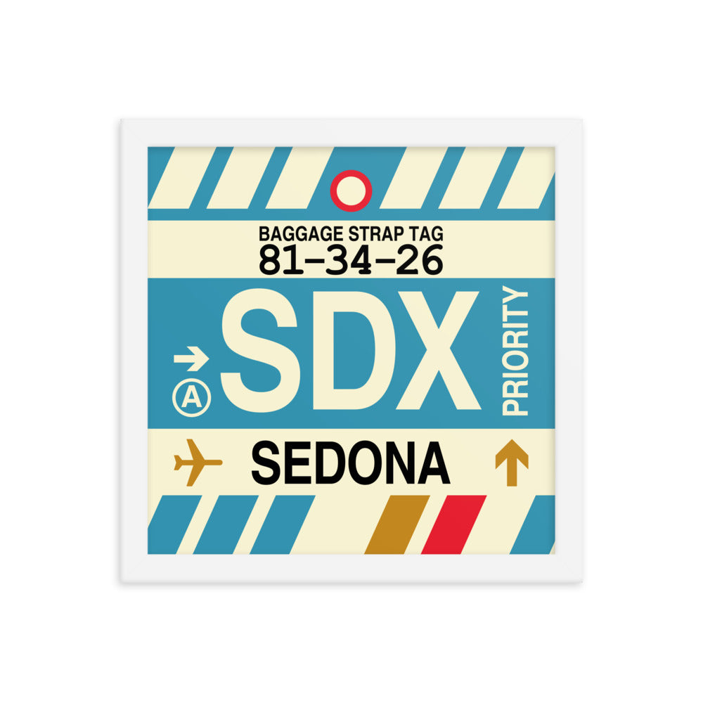 Travel-Themed Framed Print • SDX Sedona Souvenir • YHM Designs - Image 12